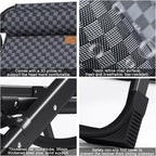 Gravity Chair, All Weather Reclining Lounge with Removable Headrest, Folding Lawn Recliner for Indoor