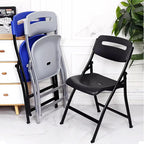 Folding Chairs, Portable Stacking Indoor Outdoor Seating for Home, Yard, Garden, Parties, Events(Red)