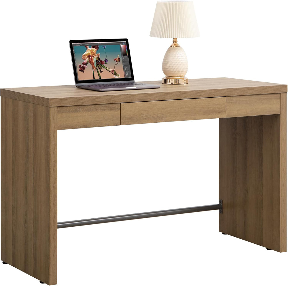 SICOTAS 47-Inch Computer Desk, Home Office Desk Writing Desk with Drawer