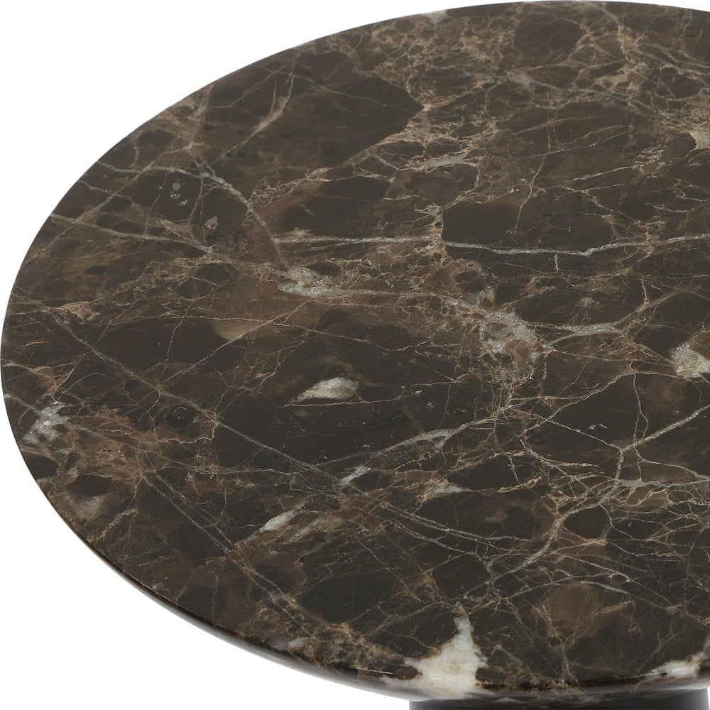 Bronze & Marble Accent Table by Uttermost