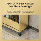 Movable Large Capacity Metal Umbrella Stand Rack with Drip Tray, Tiered Umbrella Organizer Holder, Can hold 15/24/33 umbrellas, for Commercial, Hotel, Entryway(Black,Medium)