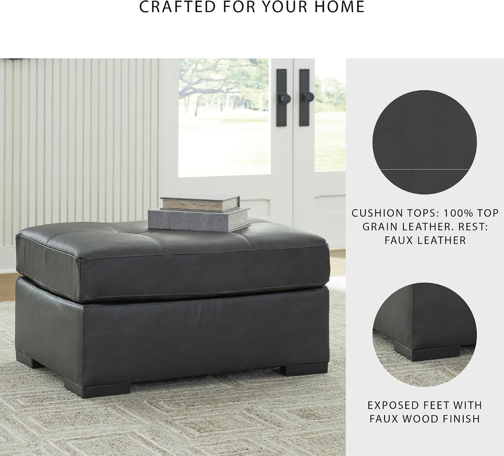 Signature Design by Ashley Brindley Pier Oversized Accent Ottoman, Fully Asse...
