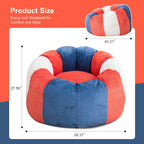 Giant Bean Bag Chairs for Adults,Memory Foam Firm Boneless Floor Gaming Chair Reading Chair,Colorful Plush Corduroy Cover,Comfy Chairs for Livingroom Bedroom Reading Nook Movie Night
