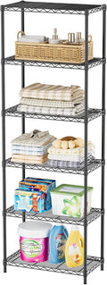 SINGAYE Shelf Closet Wire Shelving：Adjustable Metal Unit for Laundry Room Organization Bathroom Kitchen Home Storage Pantry Rack Shelves