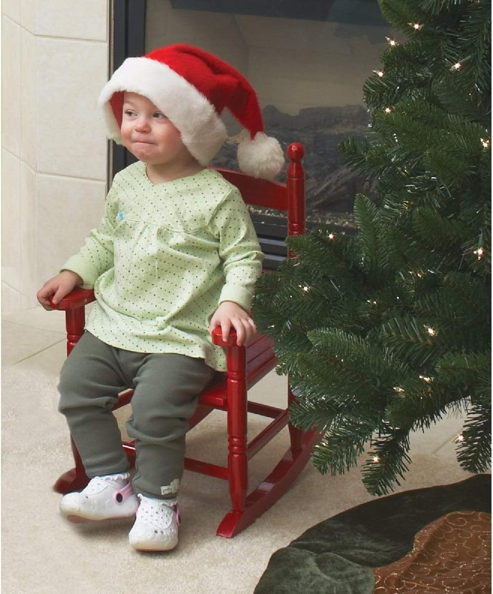 Classic Child's Porch Rocker - Red