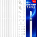 Delamu Cable Hider, 315in Cord Hider Cord Covers for 1 Wire on Wall, Premium Wire Covers for Cords, Cable Cover Organizer, TV Wires Hiders for Wall Mounted Tv, L15.7X W0.55x H0.4in, White