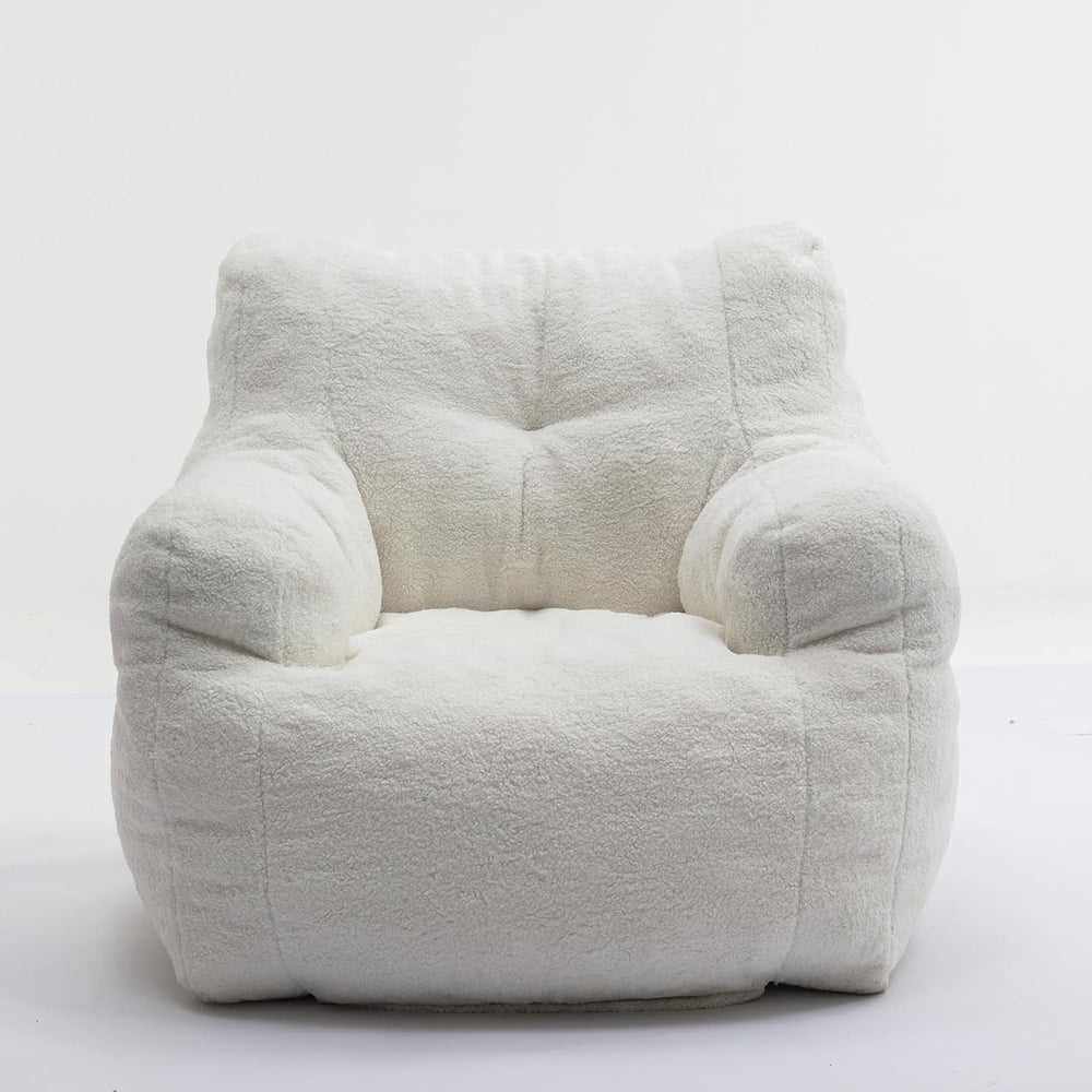 Hommoo Bean Bag Chair Large Bean Bag Chair for Adults with Armrest Comfy Bean...