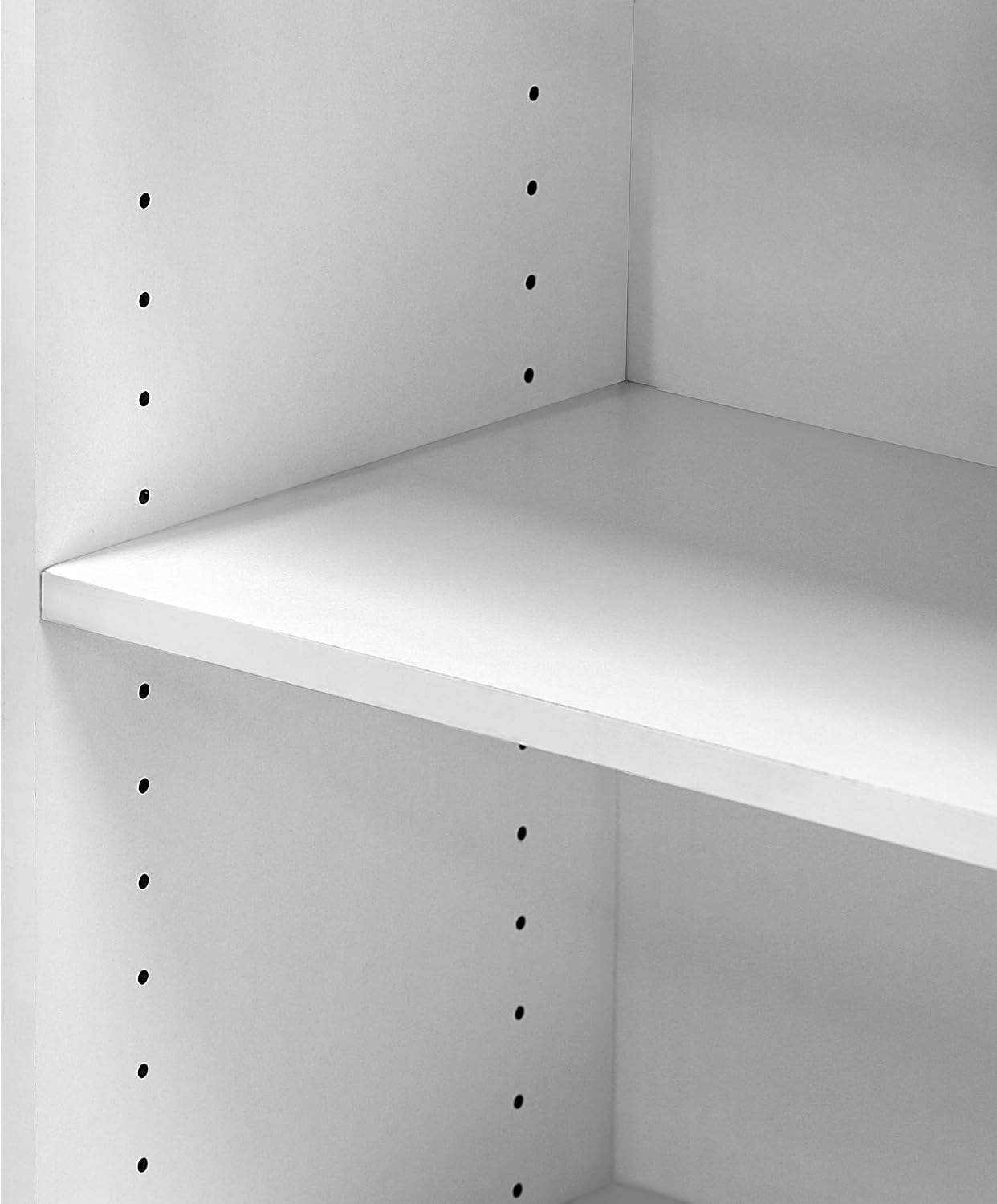 Furinno WRIGHT Book Shelf, 3-Tier Modern Bookshelf, Bookcase with Closed Back, 11.6" x 24.5" x 35.3", for Living Room, Bedroom, Home Office, Soft White