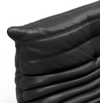 Fireside Chair, Oversized Armless Chair, Soft Microfiber Leather Floor Lounge Chair Lazy Sofa Accent Chair for Living Room Bedroom Salon Office