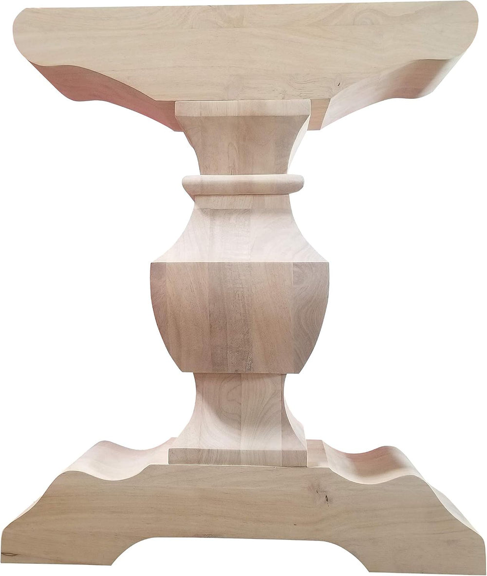 DESIGN 59 Trestle Table Base- Single Hardwood Pedestal (P02)
