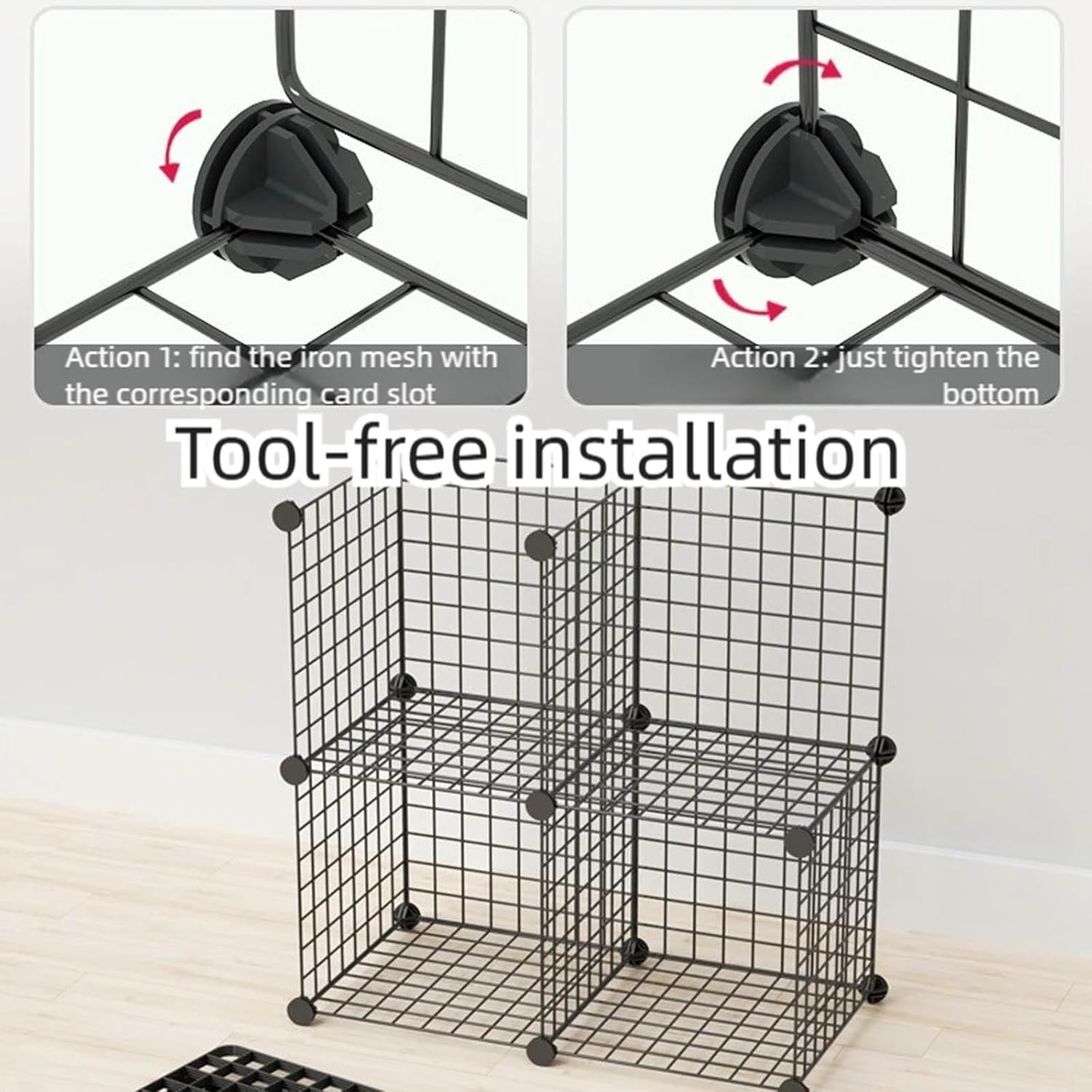 Stackable Safety Helmet Storage Boxes, Large Adjustable Hard Hat Placement Organizer Rack,with Wheels,for Construction Site/Garage/Workshop/Factory Helmet Display Shelf (Black, 32 Grids-4 * 8)