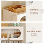 Kitchen Pantry Storage Cabinet with Drawer, Tall Kitchen Storage Hutch Cabinet, Assembly Required, Coffee Bar Workstation, for Dining Room, Living Room(White,170x50cm/66.9x19.7in)