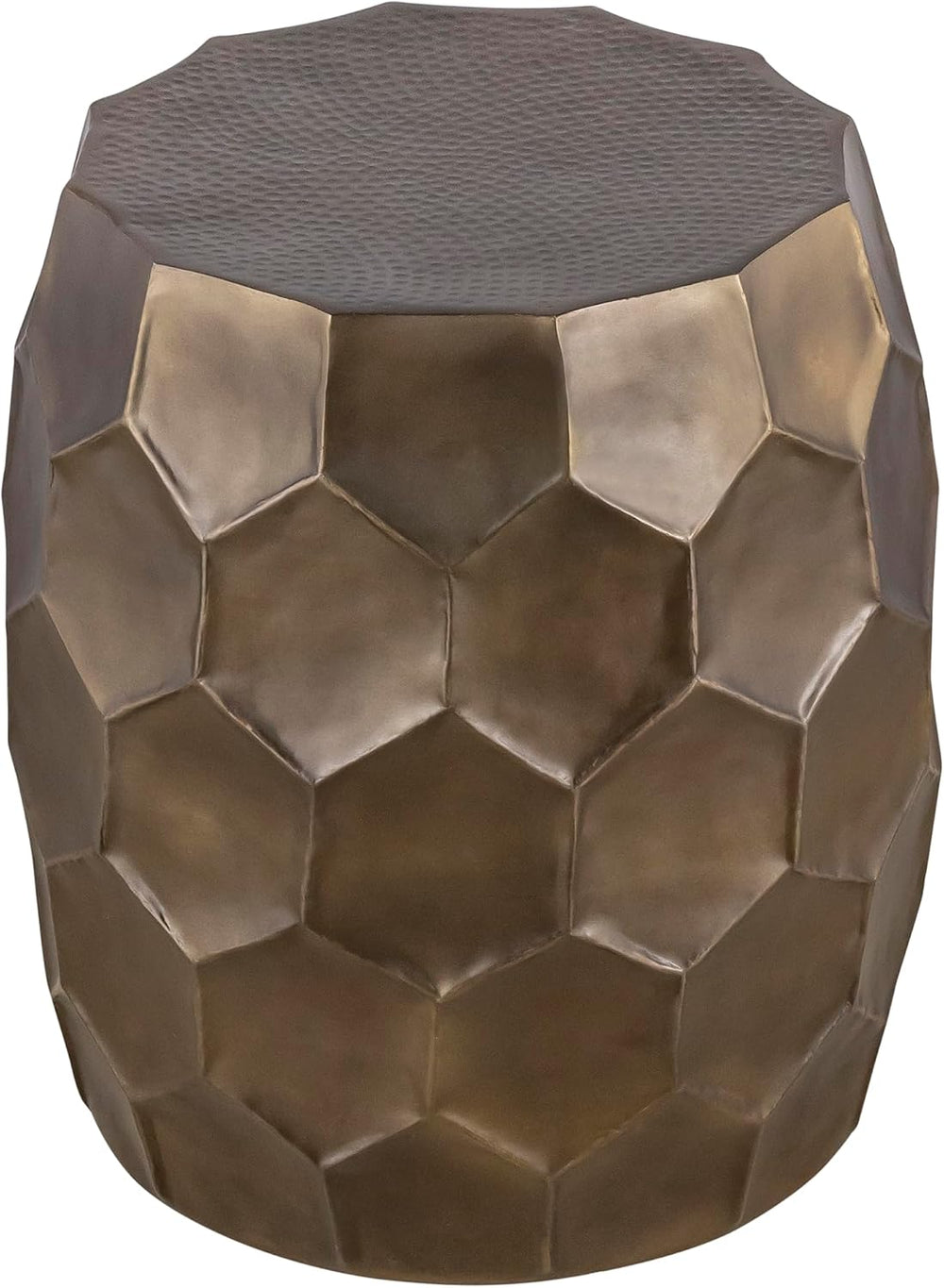 Modern Contemporary Aluminum Material 21" Height End Table, Side Table w...