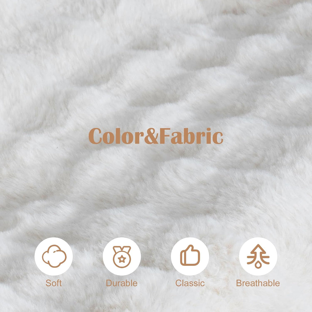 Bean Bag Chair for Adults, Giant Bean Bag Sofa with Soft Pillow, Comfy Faux F...
