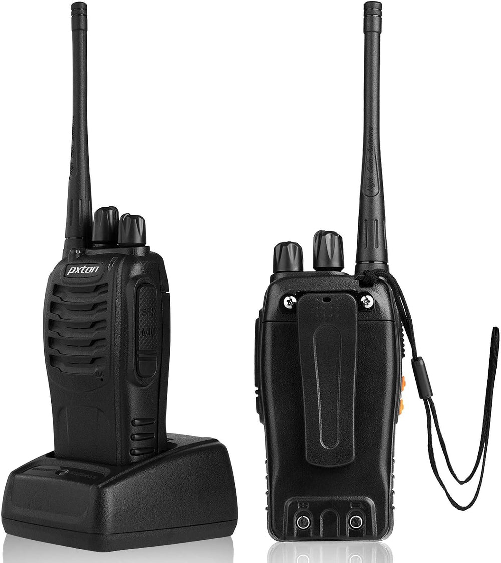 Walkie Talkies Rechargeable Long Range Two-Way Radios with Earpieces,2-Way Ra...