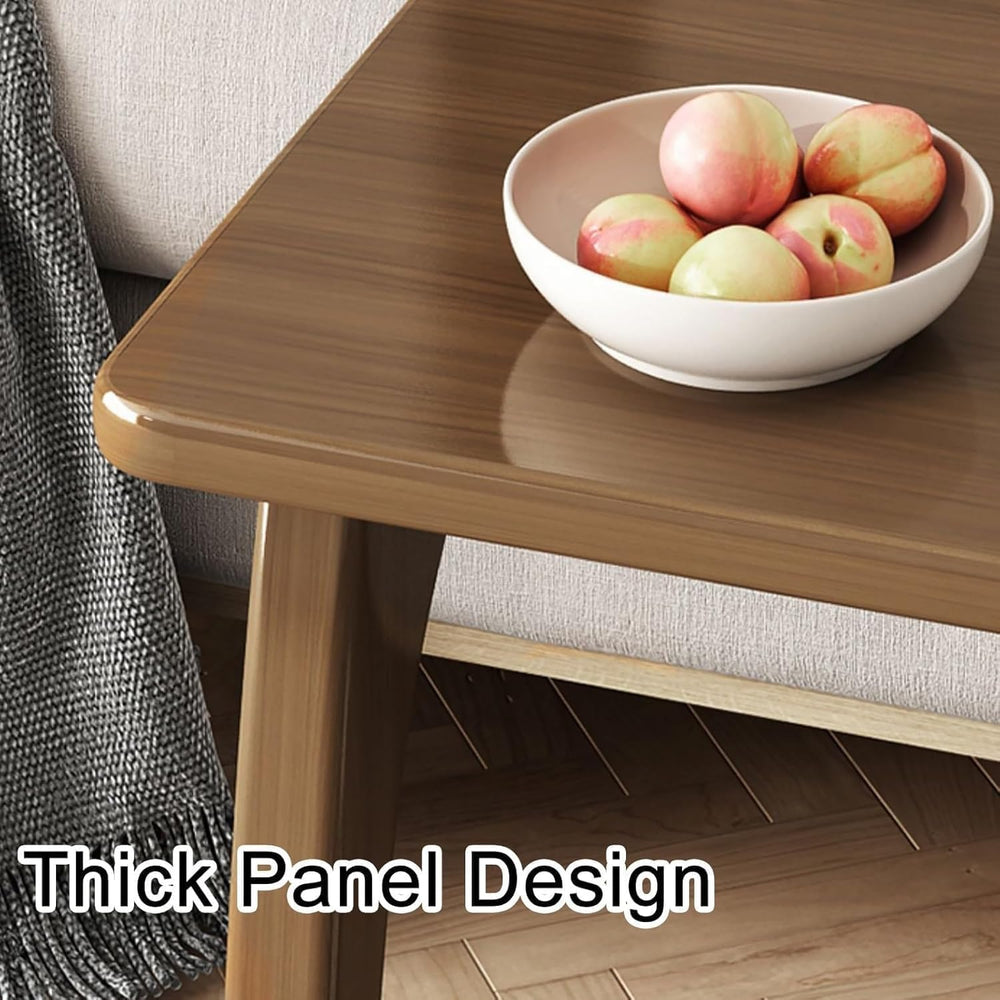 C-Shaped Rolling Sofa Side Table with Wheels, Mobile Snack End Table, Portabl...