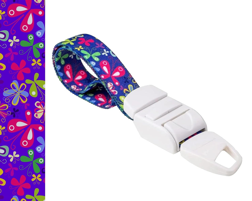 Medical Tourniquet with Butterfly Purple/Violet Pattern with ABS Plastic Buck...