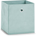 Zeller 14421 Storage Box Non-Woven Approx. 28 x 28 x 28 cm Mint