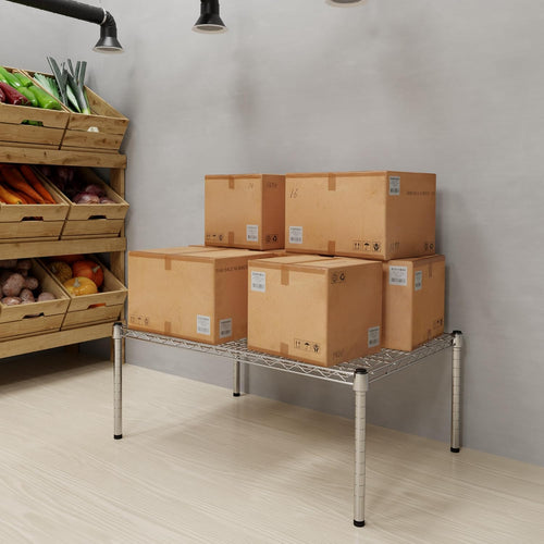 24" Deep x 36" Wide x 14" Height Wire Shelving Kit | 1-Tier | NSF Commercial Storage Rack Unit
