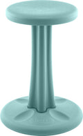 Kore Pre-Teen Wobble Stool, Flexible Seating, Ages 10-11, 18.7in, Teal | Wiggle chair for classroom and home boosts focus, improves posture, and provides an energy outlet; anti-tip base; Made in USA