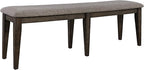 LIBERTY FURNITURE INDUSTRIES, INC. Double Bridge Optional 6 Piece Trestle Table Set