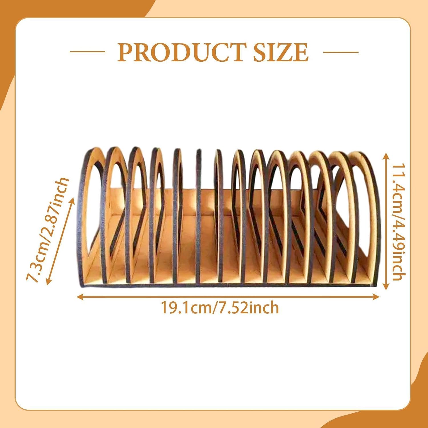DuskHaven Vinyl Record Divider Separator Reusable Organization Accessories Premium Record