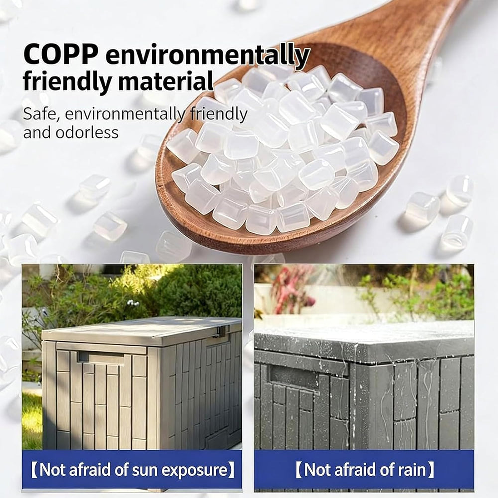 Package Delivery Boxes For Outside, Outdoor Storage Box With Lock Slot, Featu...