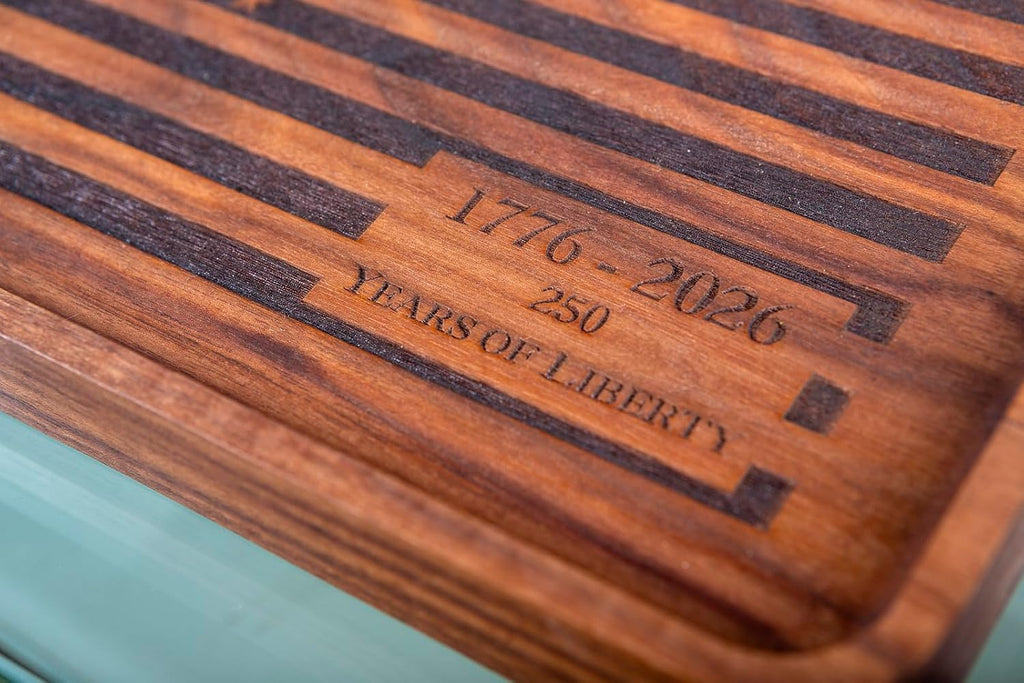 HOUNDSBAY Freedom Tray - Solid Walnut Valet Tray, Limited Edition 1/250