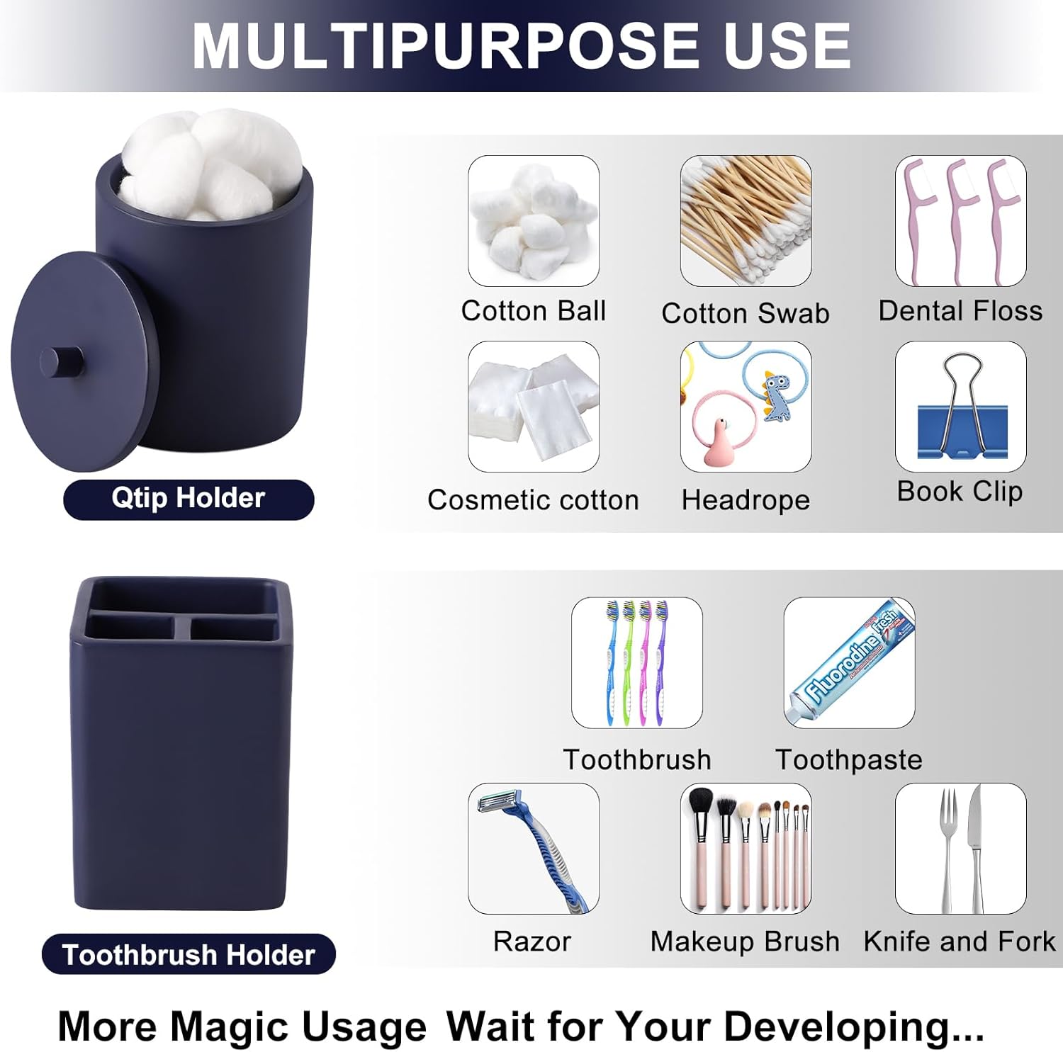 21 Pcs Bathroom Accessory Set with Waterproof Shower Curtain and Non Slip Mat,Resin Bath Set with Toothbrush Holder and Lotion Soap Dispenser,Bathroom Countertop Organizer Set for Home Apartment