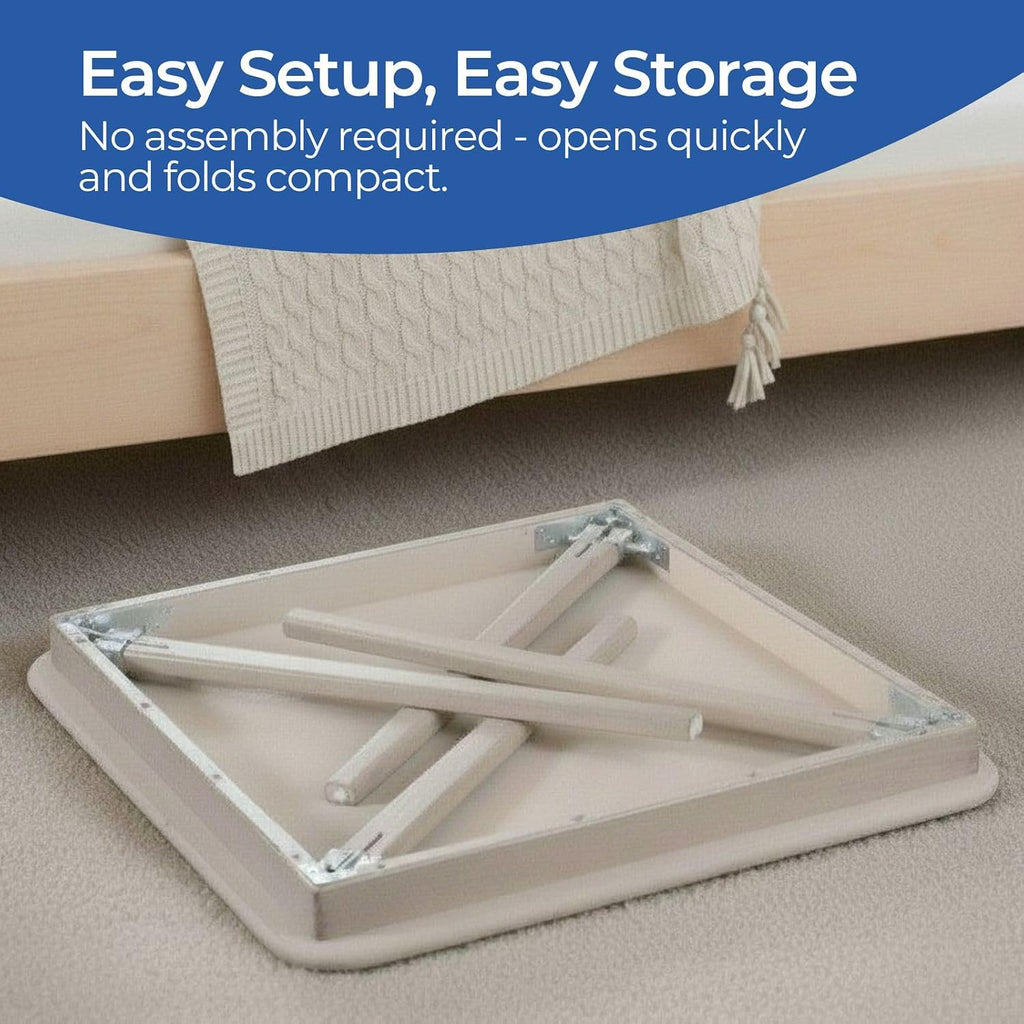 Stakmore Classic Straight Edge Square Folding Card Table 32x32 - No Assembly Wooden Foldable Card Table, Bridge, Board Game, Steel Mechanism, Folding Legs, Space-Saving, Driftwood Frame