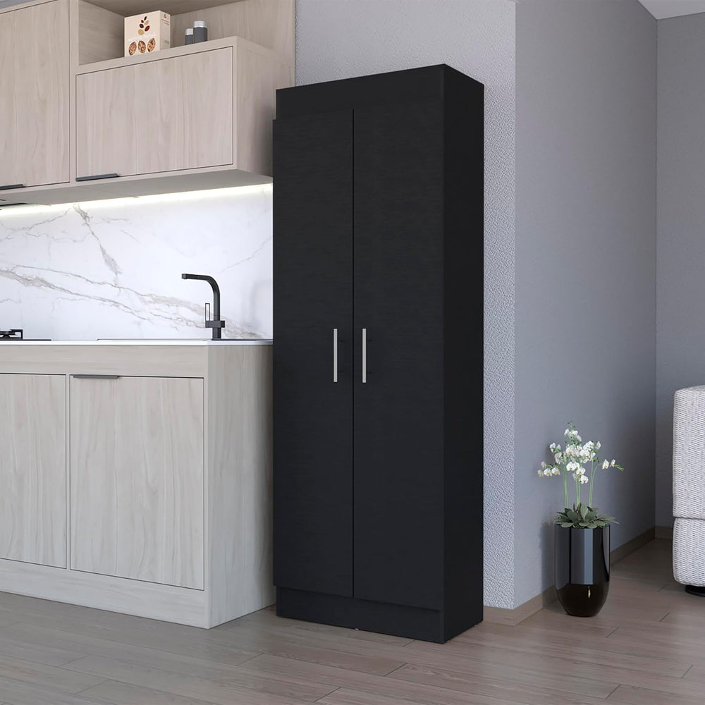 Pantry Cabinet with Sleek 5-Shelf Storage