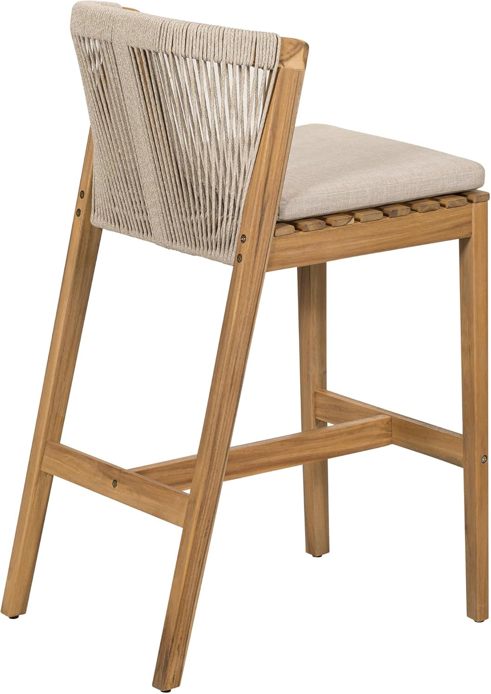 Christopher Knight Home Cuz Patio Barstool Set of 2, Outdoor Counter Height S...