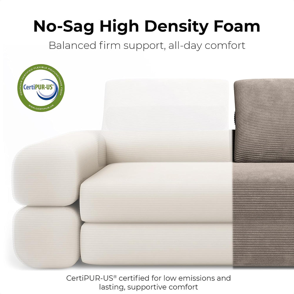 LIKIMIO FlipNest Convertible Sleeper Sofa Bed Floor Sofa 3-in-1 No Assembly, ...