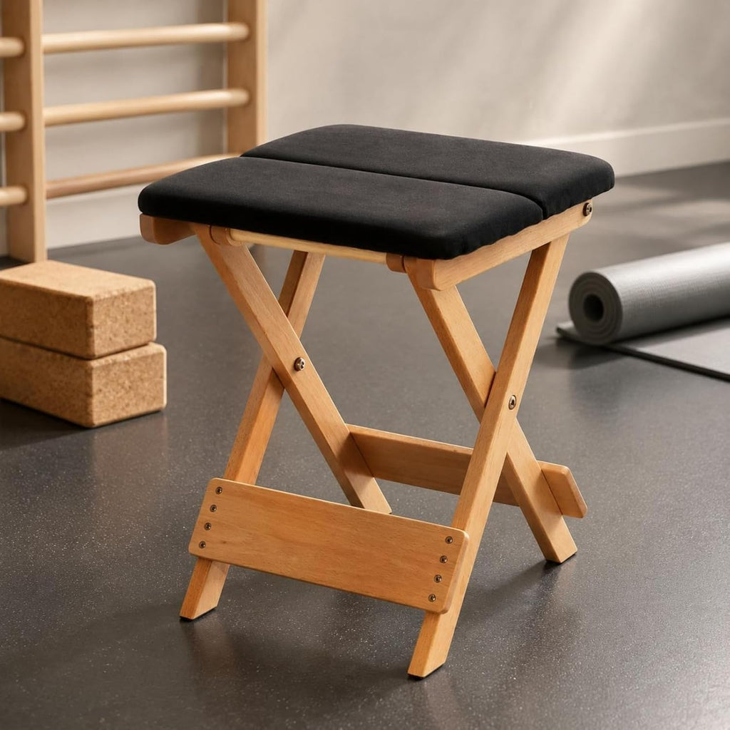 Folding Stretching Stool Compact Stretching Stool Space-Saving Training Chair