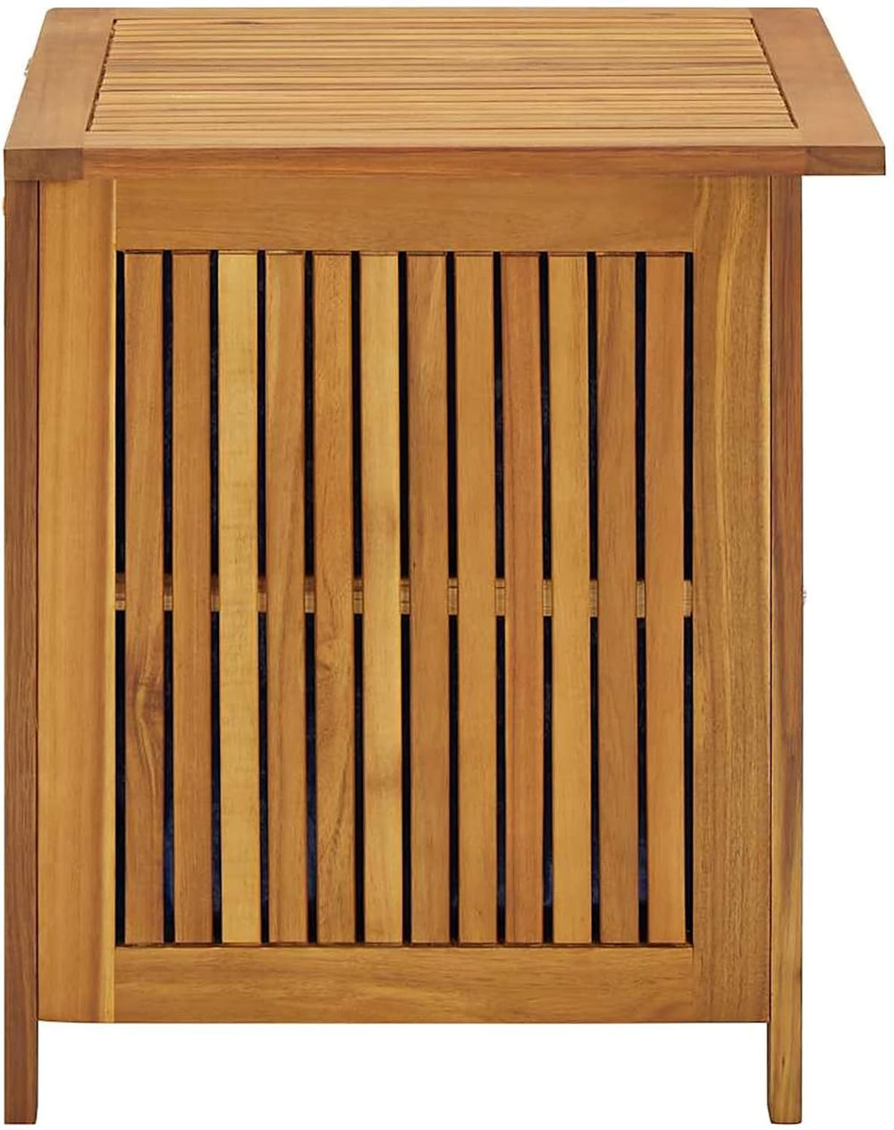 Gecheer Wooden Storage Box, Garden Storage Bench with Water-Resistant Bag, 60...