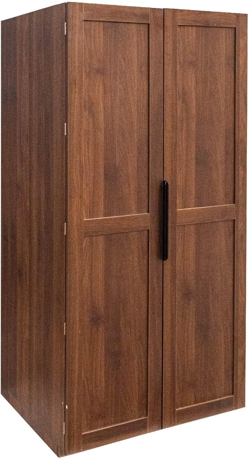 Kitchen Pantry Cabinet with Doors & Shelves, 62.8" Freestanding Cupb...