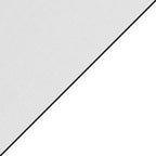 Convenience Concepts Desigsn2Go Office Workstation Desk 36" - Modern, Contemporary Writing Accent with Storage Shelves for Dorm Room & Home Study, White