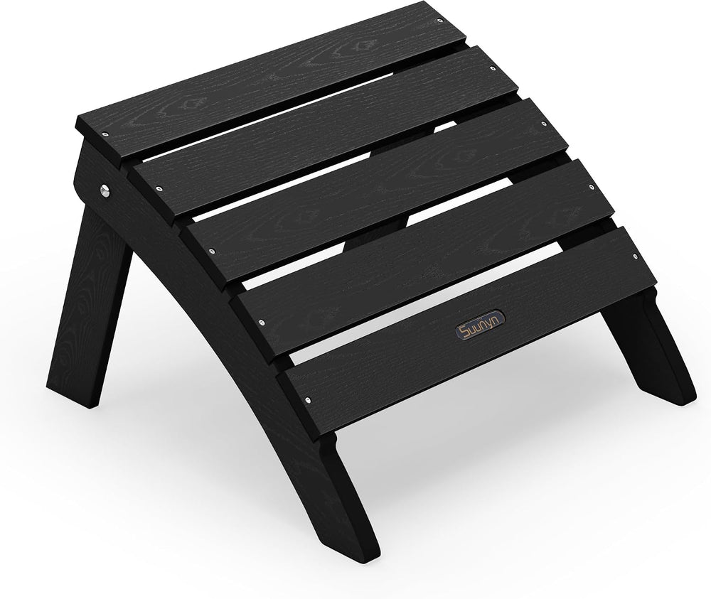 Adirondack Ottoman Footrest for Adirondack Chair, All-Weather HDPE Outdoor Fo...