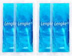 4 Pack Ice Pack for Insulin Cooler Travel Case - TSA Approved Ice Packs for Diabetic Travel Case and Travel Medicine Organizer,Small Gel Ice Pack for Refrigerated Medicine Travel Case by Leng Ke