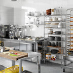 14" Deep x 30" Wide x 74" Height Wire Shelving Kit | 8-Tier | NSF Commercial Storage Rack Unit