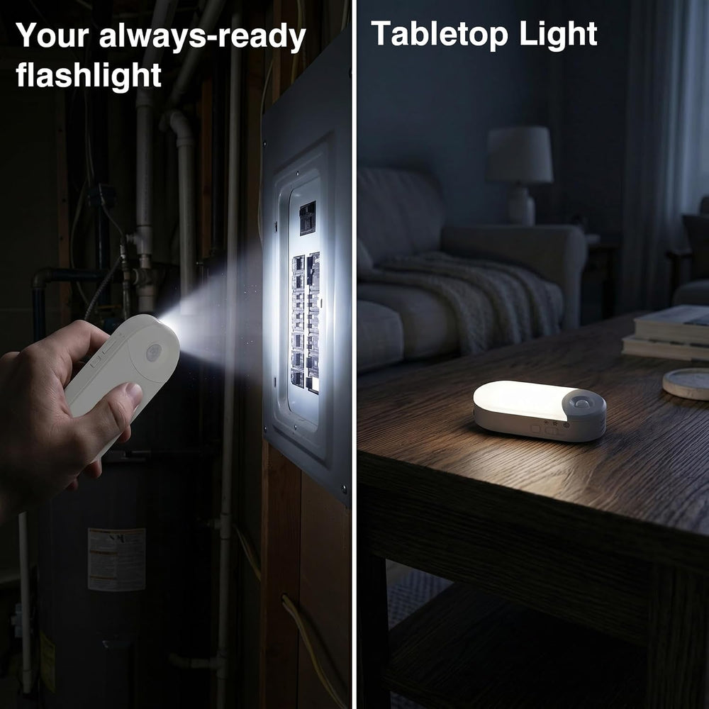 Camelion 4-in-1 Power Failure Night Light,Flashlight,Motion Sensing, 3-Pack