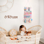 OAOLEER Hair Bow Holder Organizer for Girls，Hair Clips Headband Organizer Storage Wall Hanging Home Decor for Girls Room