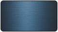 Brushed Metal Texture Desk Mat - Extended Mouse Pad & Desk Pad, Neoprene Surface, Non-Slip Rubber Base, Stitched Edges, Desk Protector for Keyboard & Mouse, Sizes 12x18/12x22/16x32 (Blue, 12x22)