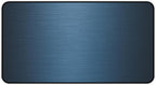 Brushed Metal Texture Desk Mat - Extended Mouse Pad & Desk Pad, Neoprene Surface, Non-Slip Rubber Base, Stitched Edges, Desk Protector for Keyboard & Mouse, Sizes 12x18/12x22/16x32 (Blue, 12x22)