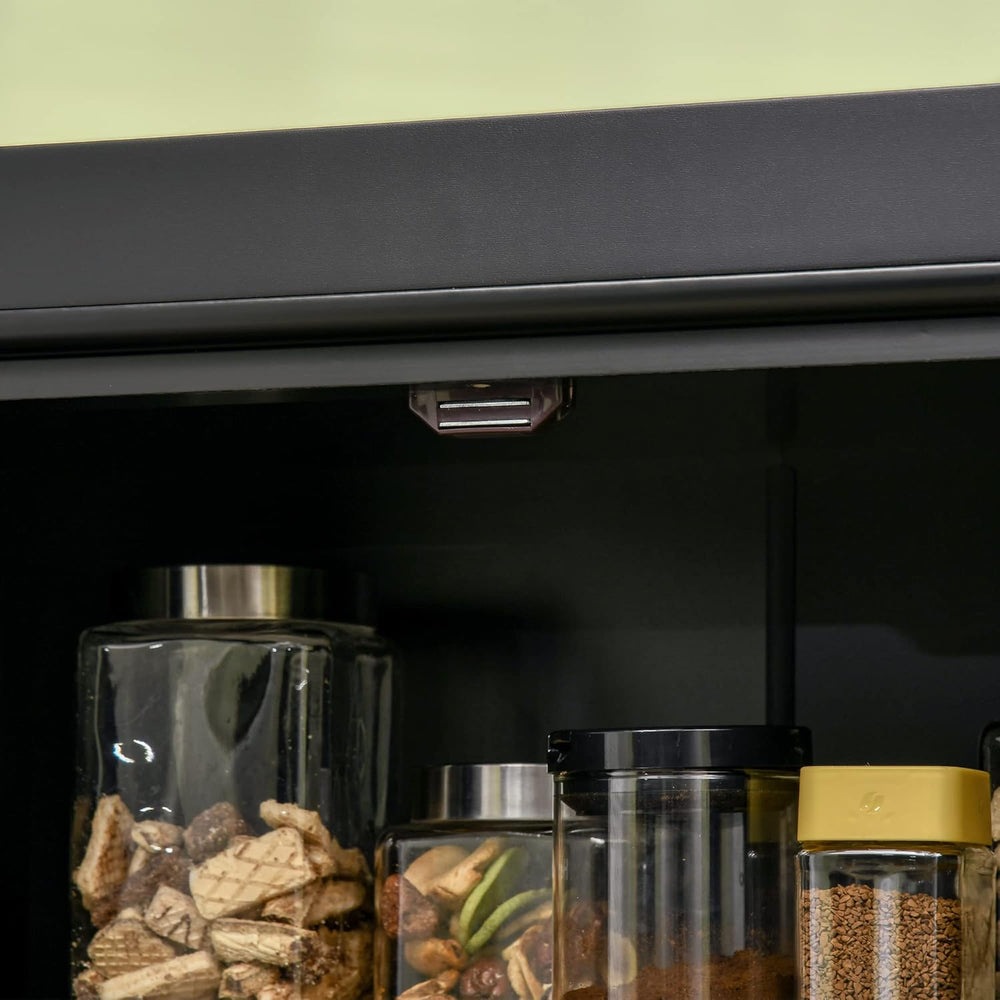 30" D*16" W*72.5" H Freestanding Kitchen Pantry with 4 Adjusta...