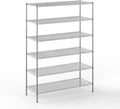 24" Deep x 60" Wide x 86" Height Wire Shelving Kit | 6-Tier | NSF Commercial Storage Rack Unit
