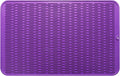 Silicone Dish Drying Mat for Multiple Usage,Easy clean,Eco-friendly,Heat-resistant Silicone Mat for Kitchen Counter or Sink,Refrigerator or Drawer Liner Purple 3XL 28 inches x 18 inches