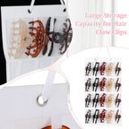 Claw Clip Organizer, 5 Tier Hanging Hair Clip Organizer, Hair Clips Holder for Wall, Door, Closet(NO ACCESSORIES INCLUDED)