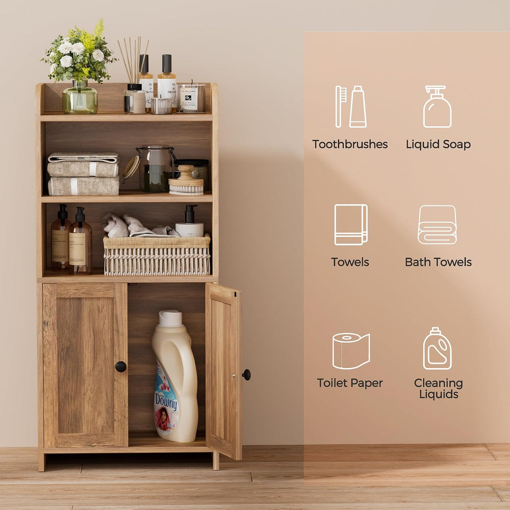 Small Bathroom Storage Cabinet, Toilet Paper Storage Cabinet