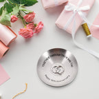 10 Year Anniversary Tin Gifts for Him Her 10 Year Anniversary Wedding Gifts | 10th Anniversary for Wife Husband Couple 10th Wedding Ring Dish for Women Men Tin Gift for 10th Anniversary Tenth Year Gift